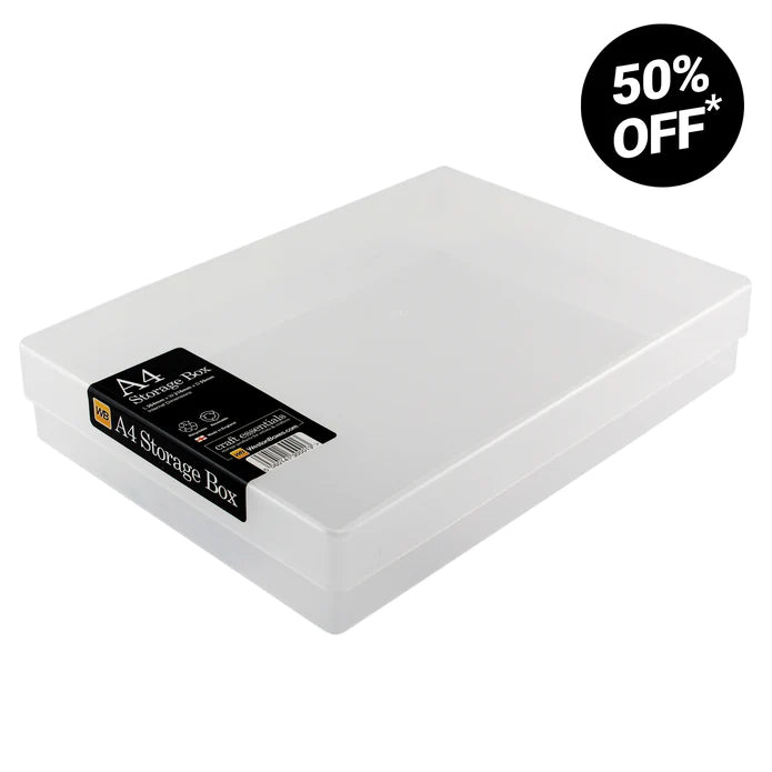 2nds | A4 Plastic Storage Box (5-pack)